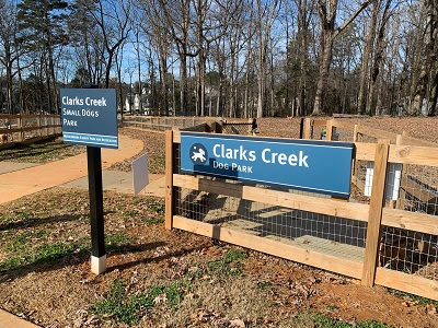 Clarks Creek Community Park dog park